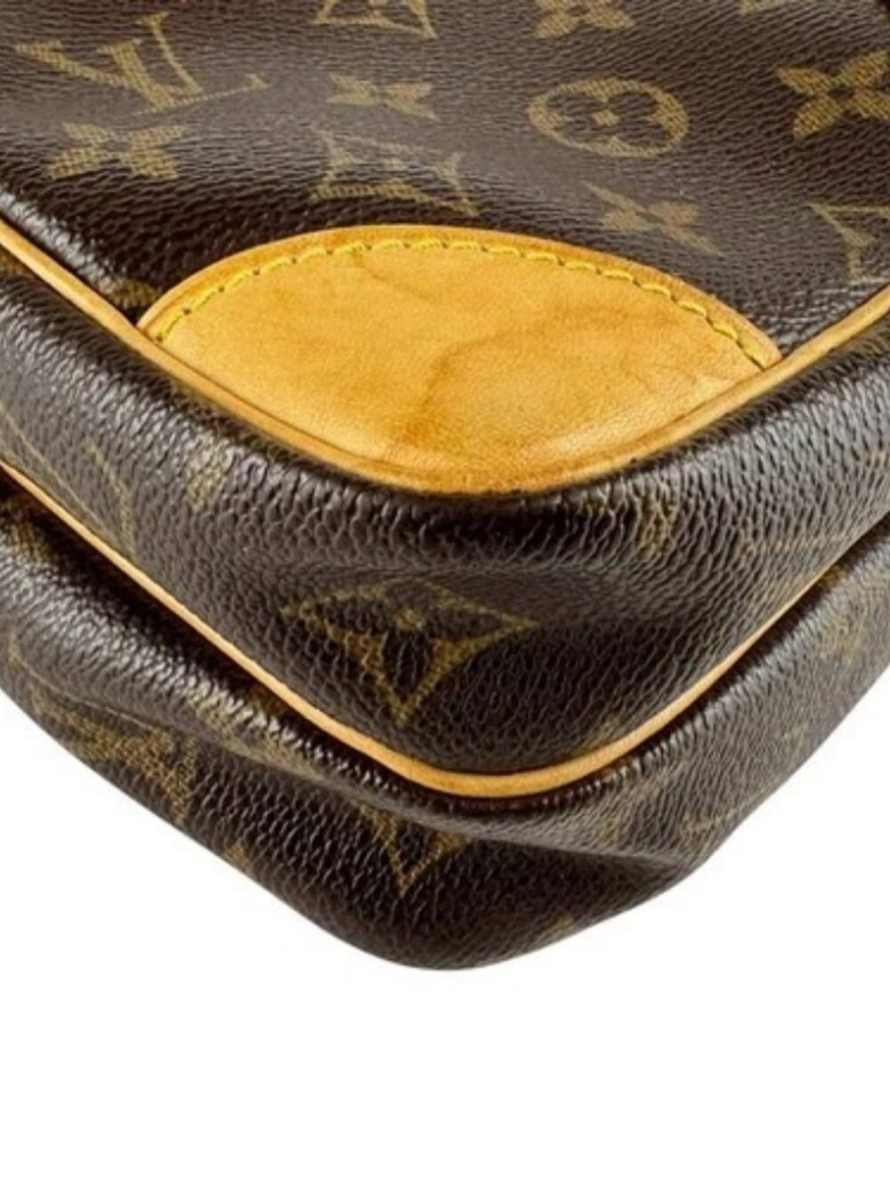 Auth LOUIS VUITTON Monogram Amazone Crossbody Shoulder Bag Brown M45236 - z9628 - Picture 10 of 13